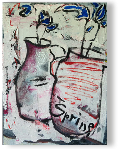 Spring 2021
Öl/Struktur/Lw, 60 x 70 cm, 2021